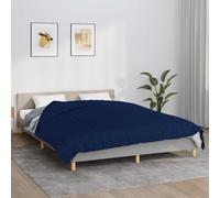vidaXL Coperta Ponderata Blu 200x225 cm 13 kg Tessuto