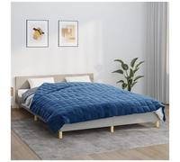 VIDAXL - Coperta Ponderata Blu 200x230 Cm 9 Kg Tessuto