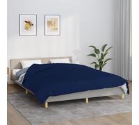 vidaXL Coperta Ponderata Blu 220x230 cm 11 kg Tessuto