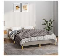 VIDAXL - Coperta Ponderata Grigia 150x200 cm 11 kg Tessuto - SPEDIZIONE GRATUITA