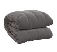 vidaXL Coperta Ponderata Grigia 200x220 cm 9 kg Tessuto