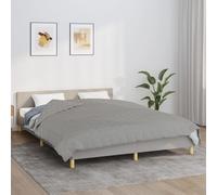 vidaXL Coperta Ponderata Grigia 200x230 cm 13 kg Tessuto