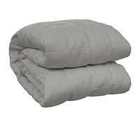vidaXL Coperta Ponderata Grigia 200x230 cm 9 kg Tessuto