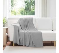 vidaXL Coperte da Pile 24 pz Grigio 170 x 130 cm 7.43 Panno