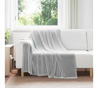 vidaXL Coperte da Pile 6 pcs Grigio 150 x 200 cm Panno