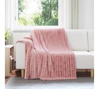 vidaXL Coperte da Pile 6 pcs Rosa 200 x 150 cm Panno