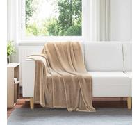 vidaXL Coperte da Pile 6 pz Cammello 130 x 150 cm 3.04 Panno