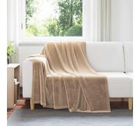 vidaXL Coperte da Pile 6 pz Cammello 150 x 200 cm 4.68 Panno