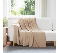 vidaXL Coperte da Pile 6 pz Cammello 200 x 150 cm 2.61 Panno
