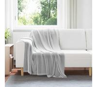 vidaXL Coperte da Pile 6 pz Grigio 130 x 150 cm 3.04 Panno