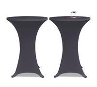 vidaXL Copertura Elastica per Tavolo 60 cm Antracite