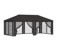 vidaXL Copertura Gazebo con Pareti Laterali Antracite 600,5 x 300,5 cm