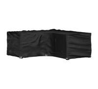 vidaXL Tuinmeubelhoezen met 12 oogjes L-vormig 185x185x70 cm
