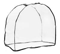 vidaXL Copertura per carrozzina per animali Trasparente