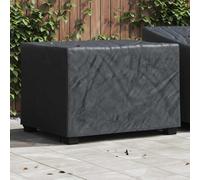 vidaXL Copertura per mobili 110 x 84 x 70 cm Tessuto Oxford 210D Nero