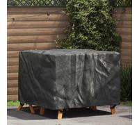 vidaXL Copertura per mobili da esterno Nero 100 x 100 x 70 cm 210D