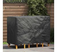 vidaXL Copertura per mobili da esterno Nero 130 x 80 x 70 cm 600D