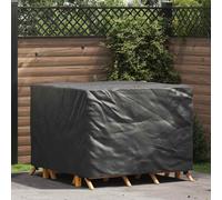vidaXL Copertura per mobili da esterno Nero 135 x 135 x 90 cm 600D