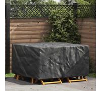 vidaXL Copertura per mobili da esterno Nero 150 x 150 x 75 cm 420D