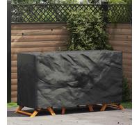vidaXL Copertura per mobili da esterno Nero 180 x 70 x 90 cm 210D