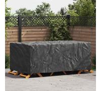 vidaXL Copertura per mobili da esterno Nero 240 x 110 x 70 cm 420D