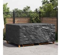 vidaXL Copertura per mobili da esterno Nero 240 x 180 x 100 cm 600D