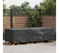 vidaXL Copertura per mobili da esterno Nero 270 x 110 x 70 cm 210D