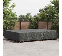 vidaXL Copertura per mobili da esterno Nero 350 x 260 x 90 cm 210D