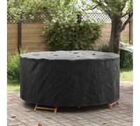 vidaXL Copertura per mobili Nero 200 x 200 x 85 cm Tessuto Oxford 210D
