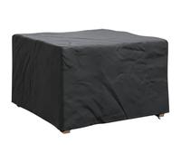 vidaXL Copertura per mobili Tinta Unita Nero 60 x 60 x 45 cm Tessuto, Copertura per mobili da Giardino e terrazzo, Resistente ai Raggi UV, Impermeabile, Protegge dal Clima
