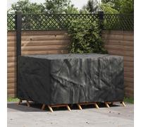 vidaXL Copertura per mobili Tinta unita Nero 180 x 150 x 85 cm 420D