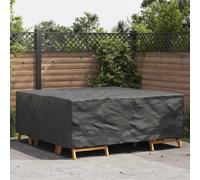 vidaXL Copertura per mobili Tinta unita Nero 200 x 190 x 85 cm 210D
