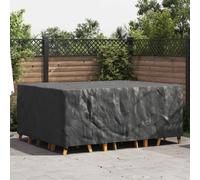 vidaXL Copertura per mobili Tinta unita Nero 240 x 190 x 90 cm 600D