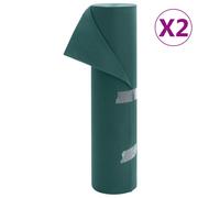 vidaXL Copertura per Piante 2 Rotoli 70 g/m² 50x1,6 m