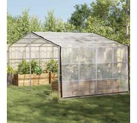 vidaXL Copertura per Piante Trasparente 2 x 12 m PE