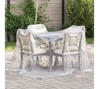 vidaXL Copertura per Piante Trasparente 2 x 2 m PE