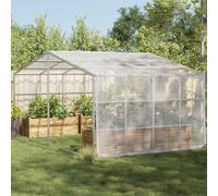 vidaXL Copertura per Piante Trasparente 4 x 5 m PE