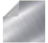 VIDAXL - Copertura Per Piscina Argento 975x488 Cm In Pe