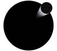VIDAXL - Copertura per Piscina Nera 455 cm PE