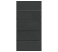 vidaXL Copertura per piscina rettangolare Nera Polietilene 550 x 280 cm