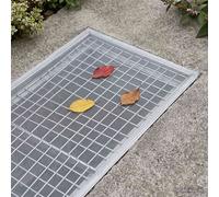 vidaXL Copertura per pozzetto di luce con clip 5 pz 70 x 190 cm