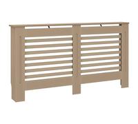 vidaXL Copertura per Radiatore 152x19x81 cm in MDF