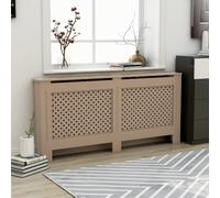 vidaXL Copertura per Radiatore 172x19x81,5 cm in MDF