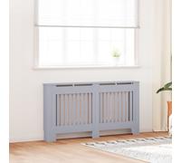 vidaXL Copertura per Radiatore Antracite 152x19x81,5 cm in MDF