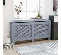 vidaXL Copertura per Radiatore Antracite 172x19x81 cm in MDF