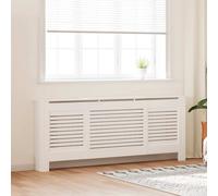VIDAXL - Copertura per Radiatore Bianca in MDF 205 cm