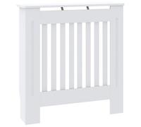 vidaXL Copertura per Radiatore Bianca in MDF 78 cm