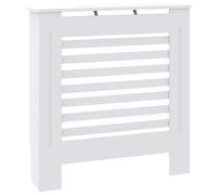 vidaXL Copertura per Radiatore Bianca in MDF 78 cm