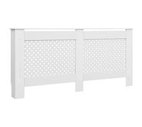 Copertura per Radiatore Bianca 172x19x81,5 cm in MDF