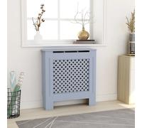 vidaXL Copertura per Radiatore Grigia in MDF 78 cm
